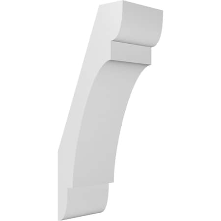 Ekena Millwork 6-in. W x 8-in. D x 20-in. H Olympic Architectural Grade PVC Knee Brace BRCP06X08X20OLY